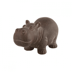 Countryfield beeld Mafuta nijlpaard bruin 16 cm