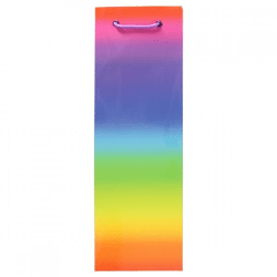 Geschenktas Regenboog 12,5 x 8 x 36 cm