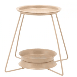 Waxbrander beige 18 cm