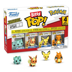 Funko 81134 - Bitty POP - Pokémon - Serie 3 - 4er Pack
