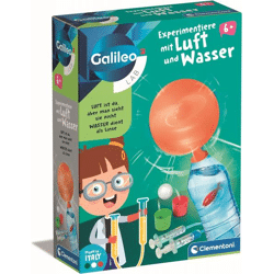 Experimentiere mit Luft und Wasser