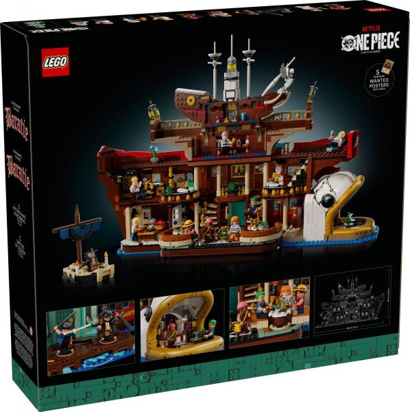 LEGO&reg; ONE PIECE 75640 - Barati&eacute;, das Schwimmende Restaurant (3402 Teile)