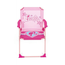 Barbie - Camping chair with armrests 38 x 32 x 53 cm