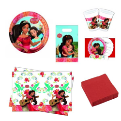 Elena of Avalor - 49 teiliges Party Set - Für 8 Personen
