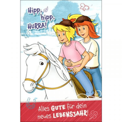 Taunus 1001002 - Bibi & Tina Geburtstagskarten