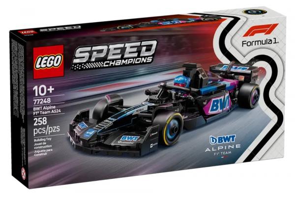 LEGO® Speed Champions 77248 - BWT Alpine F1® Team A524 Race Car (258 pieces)