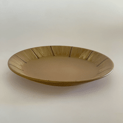 Keramik-Teller 19 cm – 840 Stück pro Palette – Gastro-Qualität matt braun – 1B-Ware