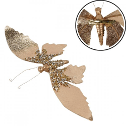 Wilko butterfly on clip 23 cm 4 pieces