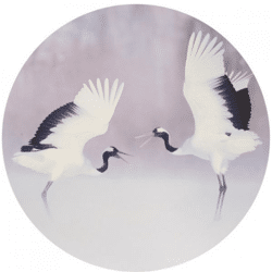 Painting cranes 78 cm