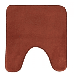 WC mat terracotta microfiber 45 x 50 cm
