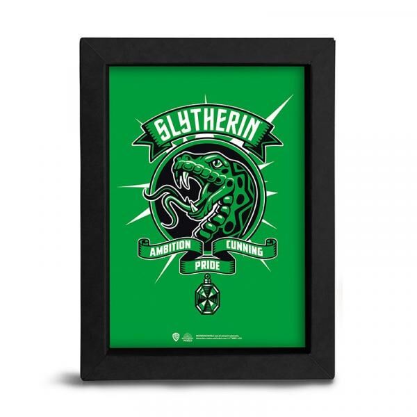 Harry Potter - Frame Kraft 15x20cm - POP Color - Slytherin