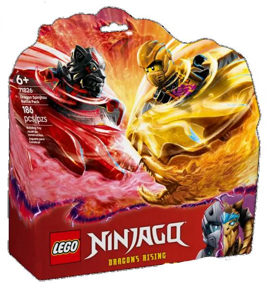 LEGO&reg; NINJAGO 71826 - Drachen-Spinjitzu Battle Pack (186 Teile)