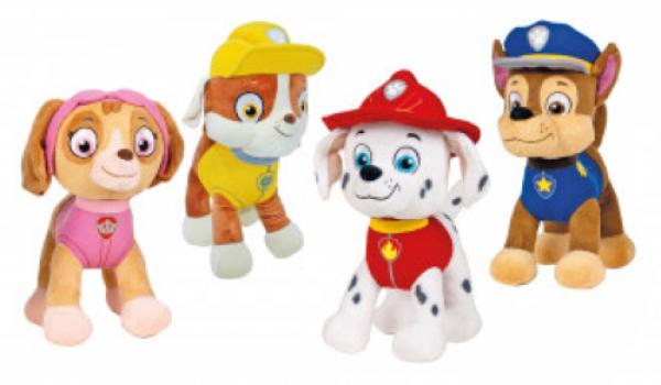 Paw Patrol - Pl&uuml;schfiguren 4-fach sort., 37cm