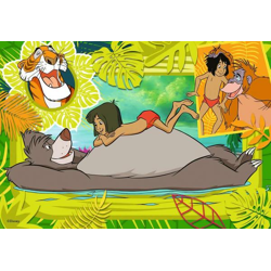 Disney Classics - The Jungle Book - Dumbo - Adventure calls - Puzzle 2 x 12 pieces