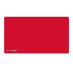 Red Solid Color Standard Gaming Playmat Mousepad