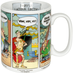 Asterix & Obelix - Latein Deutsch Becher / Tasse - 490 ml