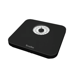 Terraillon Nautic Schwarz Personenwaage – Digitale Badezimmerwaage