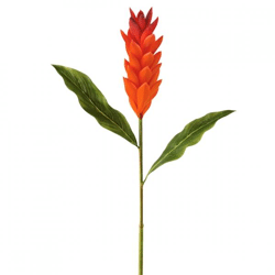 J-Line artificial flower Ginger lily orange 91 cm