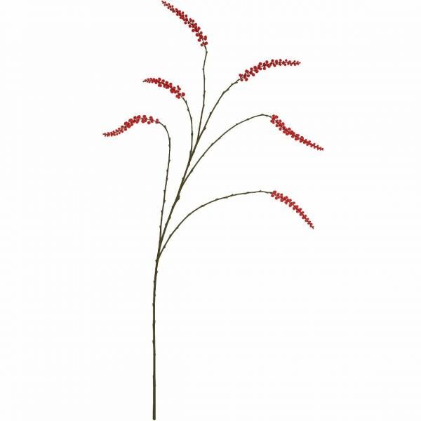 Künstlicher Zweig Beeren rot 115 cm