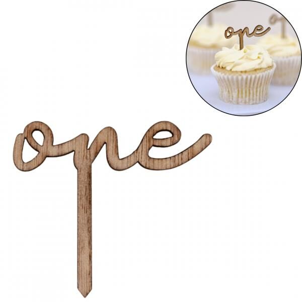 Ginger Ray Cupcake Topper Eine 6 Stück