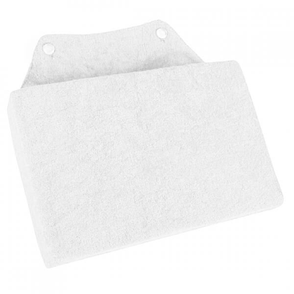 Badekissen Sweet Dreams weiß 25 x 16 cm