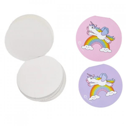 Notizbuch Einhorn 8 cm 2 sortiert