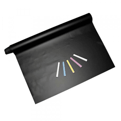 Blackboard film with chalk black 200 cm