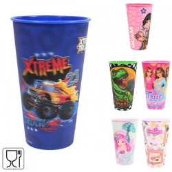 Licentie beker 3D 480 ml 6 assorti