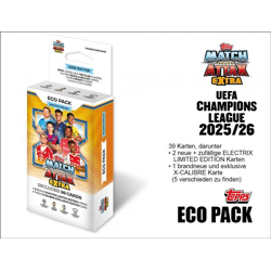 Topps UEFA Champions League Match Attax EXTRA 2025/2026 TC – ECO PACK
