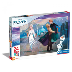 Clementoni 24242 - 24 Teile Puzzle Maxi - Disney Frozen 2