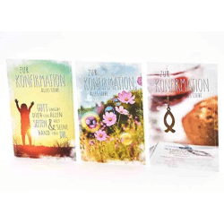 Konfirmationskarte - sortiert