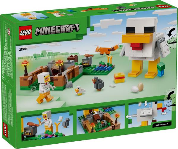 LEGO&reg; Minecraft&trade; - H&uuml;hnerfarm (233 Teile)
