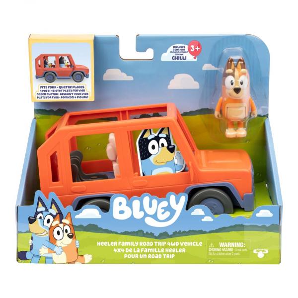 BLUEY - S11 Familienausflug - 4WD Familienauto, Chilli-Figur