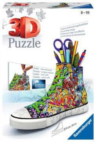 Sneaker Graffiti - 3D Puzzle - 108 Teile