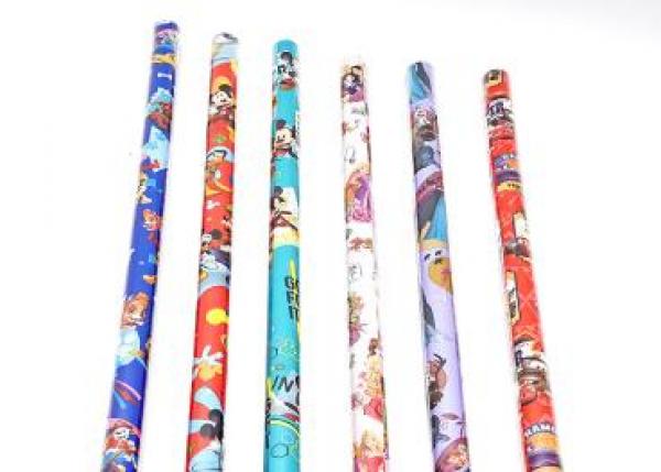 Geschenkpapier Disney - 6 -fach sortiert - 2 m   