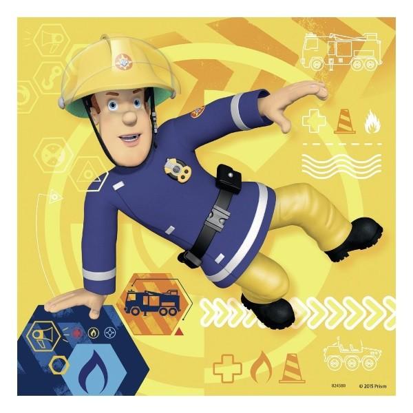 Feuerwehrmann Sam - Puzzle 3x49 Teile