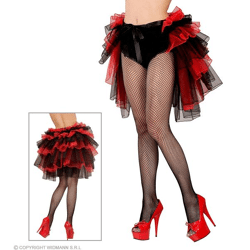 BURLESQUE & GOTH ROCK ZUM UMBINDEN AUS ORGANZA STOFF - (One Size Fits Most Adult)