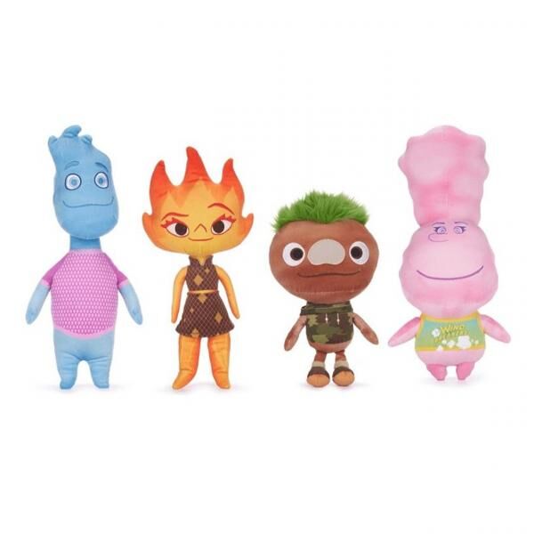 Disney Elemental - Pl&uuml;schfiguren  - 4 St&uuml;ck im Sortiment   - ca. 35 cm