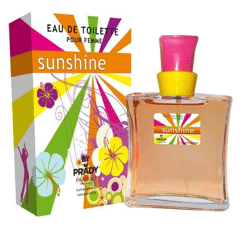 Eau de Toilette for woman 100ml sunshine - Prady