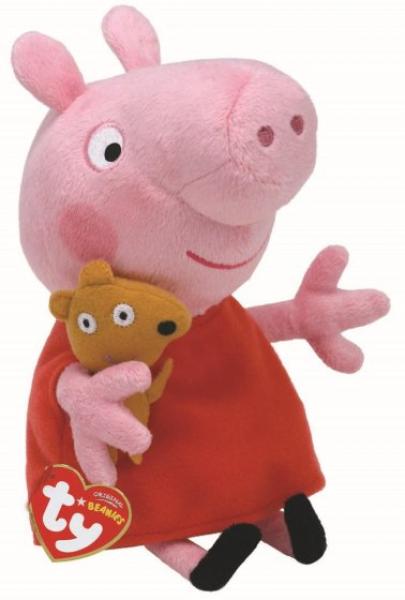 Ty 46128 - Pl&uuml;schfigur Peppa Pig - 20 cm