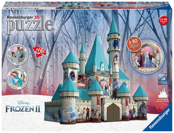 Disney Frozen 2 / Die Eisk&ouml;nigin 2: Schloss - 216 Teile 3D Puzzle