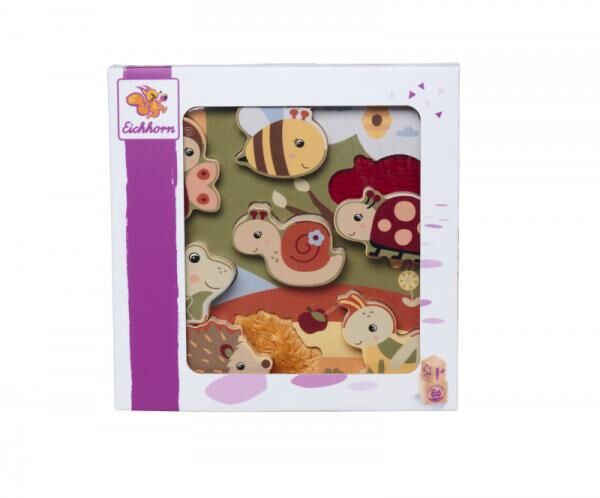 Eichhorn - F&uuml;hlpuzzle mit Stoff