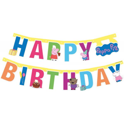 Peppa Pig - 1 Party-Girlande - 140 cm