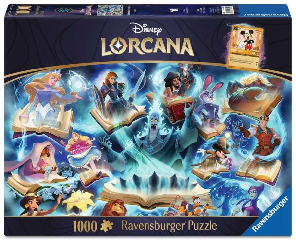 Disney Lorcana - Glimmers of the Realm: Sapphire - Puzzle 1000 Teile