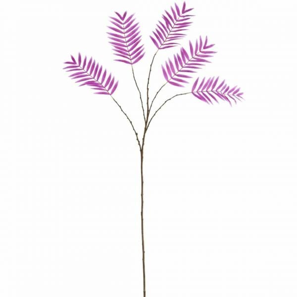 Kunsttak Palm Leaf paars 125 cm