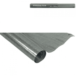 Raamfolie met textielmotief 45 x 150 cm