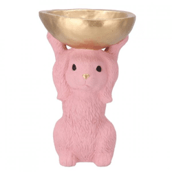 Bowl rabbit pink 28 cm