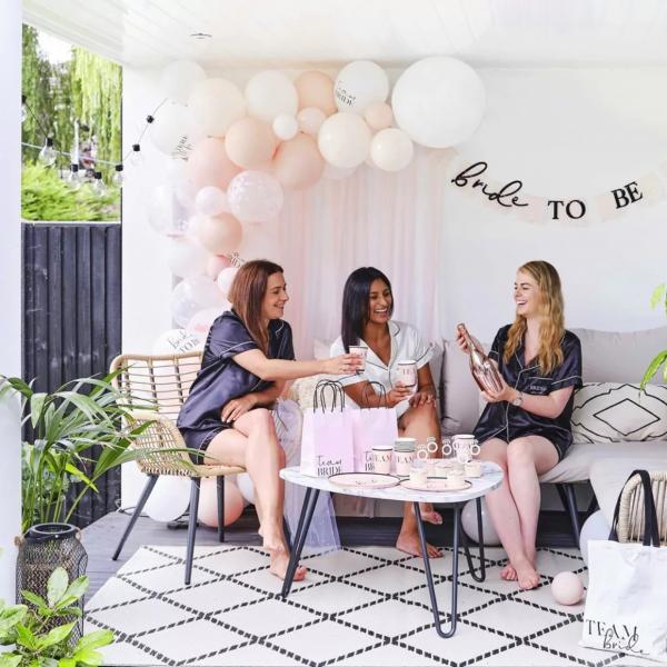 Ginger Ray geschenktas Team Bride set van 5