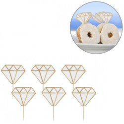 Ginger Ray cocktailprikkers Rings 6 stuks