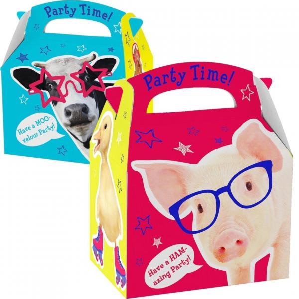 Bauernhof Tiere Leckerbissen Box 17 cm